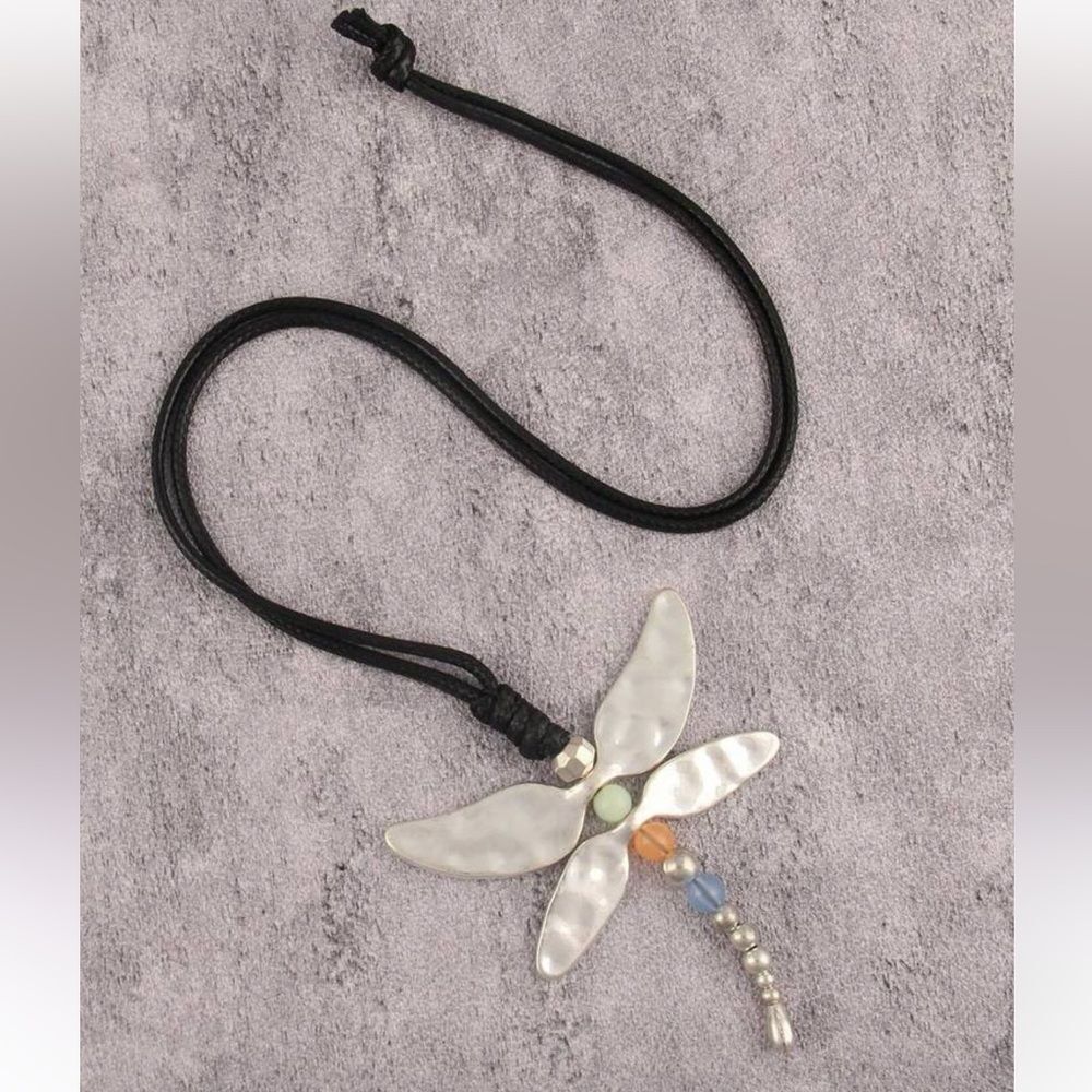 Boho Dragonfly Necklace M1514